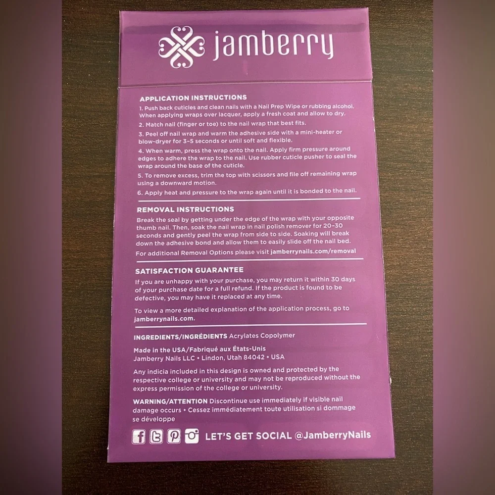 Jamberry Webtastic Nail Wraps. A278